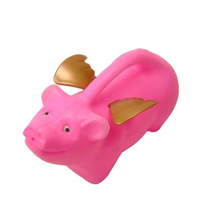 China Aquatic Plants Flying 2.1L Garden Children Pig Plastic Watering Can (Patent No.CN2005300612438) for sale