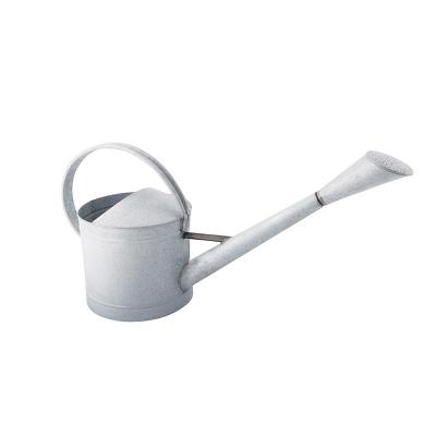 China Zinc Esschert Design Factory Custom Water Can Outdoor Metal Long Mouth Watering Can Garden Large Water Can for sale