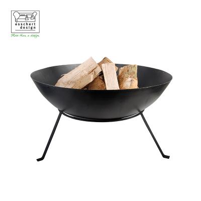 China Fashion Style Package Easy Cast Iron Stoves Cheap Wood Fire Bowl Stocked Small for sale