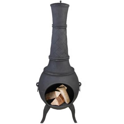 China Stored Fashion Style Cast Iron Fireplace Shape Fire Pit for sale