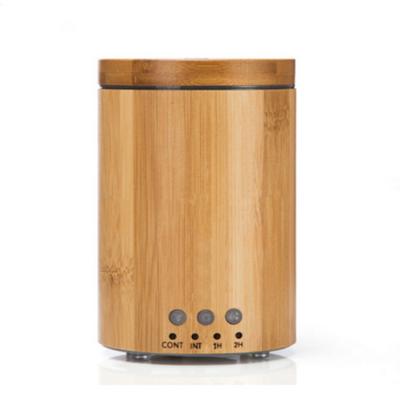 China Eco-friendly Household Mist Eco-friendly Bamboo Real Air Humidifier Ultrasonic Aroma Essential Oil Diffuser Suit Bedroom Hotel Car for sale