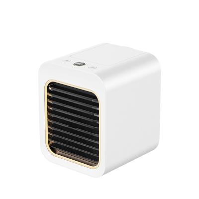 China Mini Small Household Air Fan USB Water Evaporation Humidifier Cooler Portable Rechargeable Personal Air Conditioner Fans for sale