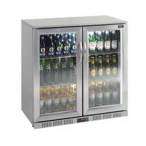 China 138L Stainless Steel Back Bar Cooler 2 swing glass doors (Sliding doors available too) for sale