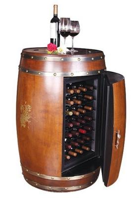 China 28 Bottles 70L no compressor Barrel wine cooler Single-Zone for sale