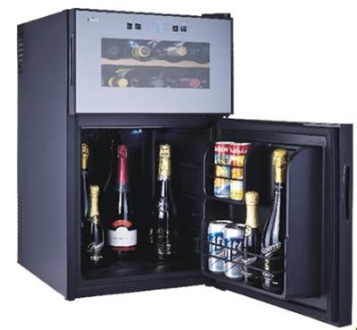 China 8 Bottles Wine Cooler with mini bar 2in1 (Thermoelectric Wine Cooler Wine Cellar) for sale