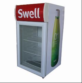 China 80L MiniBar Baverage Fridge/Countert top showcase (20L to 120L available) for sale