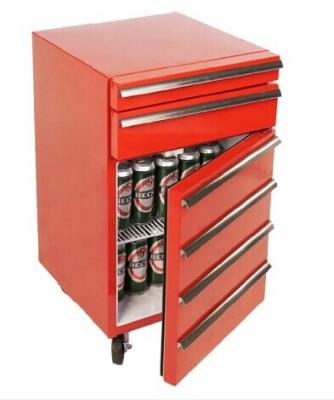 China 50L 2 drawers toolbar fridge Toolbox cooler for sale