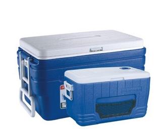 China 2pcs/set Combo Cooler 98L46L Leisure Outdoor Cooler Box -Plastic lunch box-Beach Coolerbox for sale