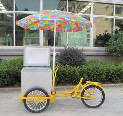 China Office party Bike Hot dog bicycle hotday Tricycles solar fridge bicycle for sale