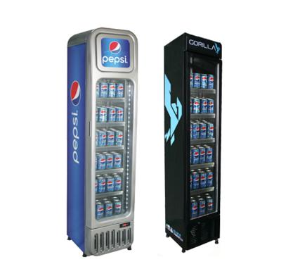 China Slim Display Narrow Fridge (HH-6-BR125C) for sale