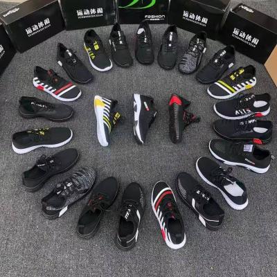 China 2022 Fashion Trend New Design Fashion Mixed Breathable Shoes Walking Walking Wholesale Cheap Sneaker For Men XL0218 for sale