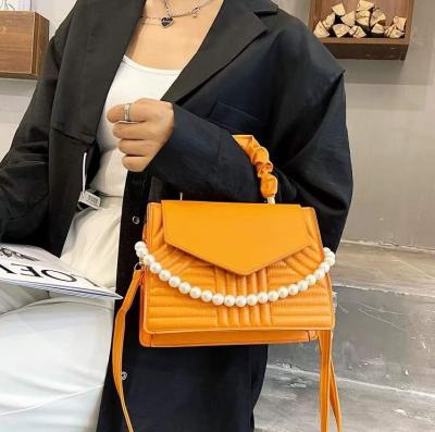 China High quality European style women's leather handbags contrast color wing bag wholesale shoulder bag for girls for sale