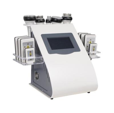 China 6 in 1 Cavitation Machine Body Sculpting Laser Lipo Ultrasound for Body Fat Removal for Beauty Salon & Spa Machine for sale