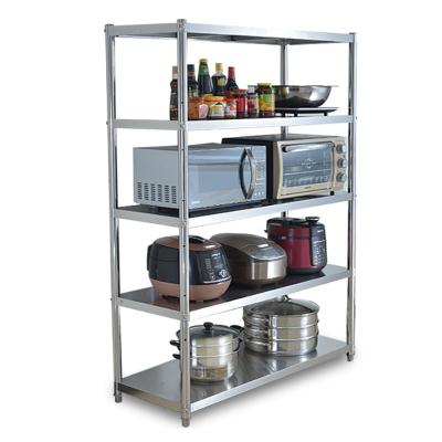 China Suitable for outdoor hot sale commercial stainless steel kitchen shelf unit stainless steel racks shelves for sale