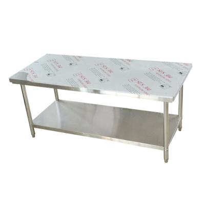 China Kitchen Factory Direct Sales Restaurant Prep Table Kitchen Stainless Steel Work Table Stainless Steel Workbench for sale