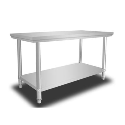 China Factory Direct Sales Kitchen Work Table Commercial Stainless Steel Workbench Kitchen Work Table for sale