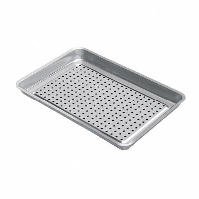 China Hotel Restaurant Factory Direct Sales Home Metal Serving Tray Food Serving Tray Stainless Steel Tray for sale