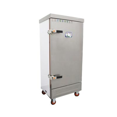 China 6-36pcs Commercial Kitchen Steel Industry Electricity Gas Stainless Rice Steaming Cart/Rice Steaming Rack for sale