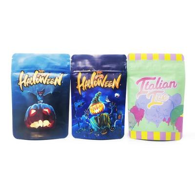 China New Soft Touch Smellproof Bag Child Proof Packaging Mylar Moisture Proof Digital Printing Ziplock Pouch for sale