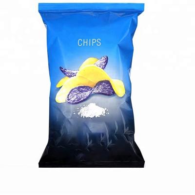 China Recyclable Custom Raw Shrimp Pouch Printed Potato Chips Packaging Bag For Banana Chips Packaging Bags for sale