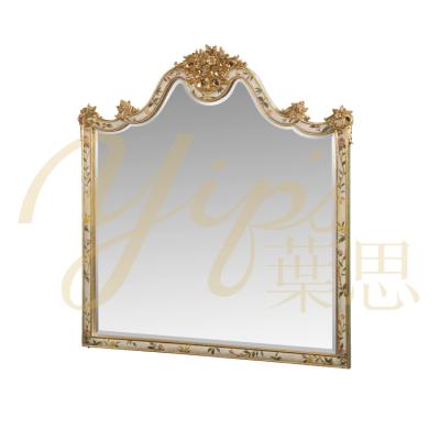 China Traditional Yips LD-1503-1305 France Classic Antique-Look Hand Painted Mirror for sale