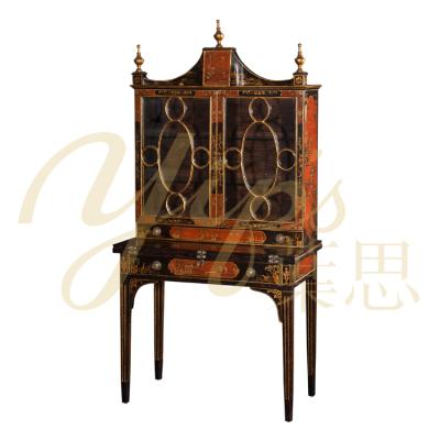 China Hand Painted Yips The Classic Chinoiserie LD-1203-0533 Series Landscape Dressing Table Model Hand Painted Bedroom Furniture for sale