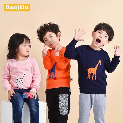 China 2022 fashion euro children's clothing boy and girl underwear set cotton homewear spring and autumn pajamas for children for sale