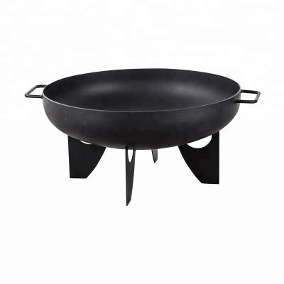 China OL-F256 Outdoor Carbon Steel Wood Stocked Burning Fire Pit for sale