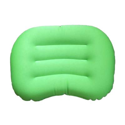 China Outdoor Use Soft Comfortable Inflatable Travel Folding Pillow Easy Be Carried for sale