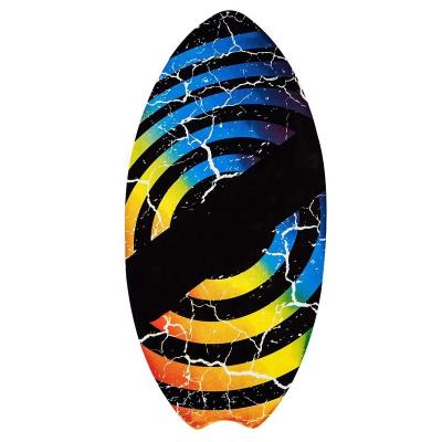 China Poplar wood wooden skimboard used on the beach for sale