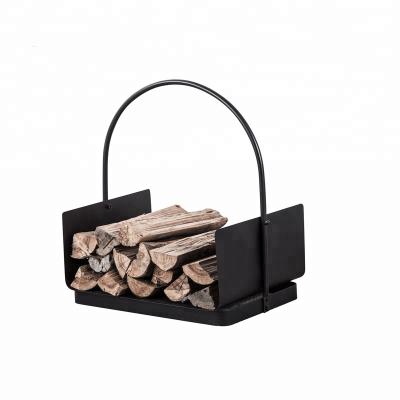 China OL-F130 Outdoor Camping Firewood Log Rack Holder Chimney Accessories for sale