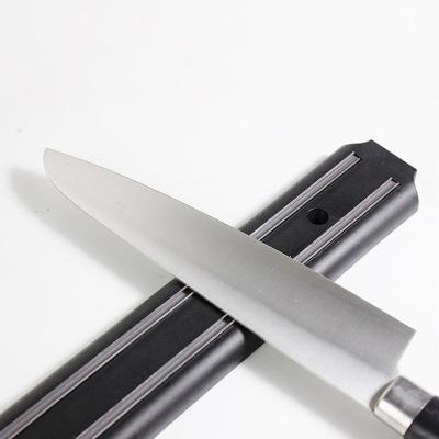 China Viable Hot Sale Steel Bar Magnet Holder Stainless Magnetic Knife Block For Kitchen for sale