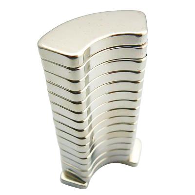 China Professional Industrial Magnet N35- N52 Permanent Neodymium Magnet Arc Ndfeb Magnet For Sale for sale