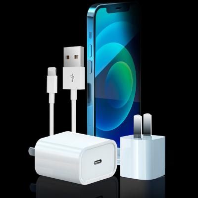 China 20W Cell Phone Wall Charger Palladium USB USA 2022 Phone Charger Adapter 9V Fast QC 3.0 Fast Charger For Iphone for sale