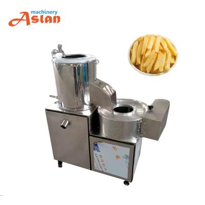 China Combined universal restaurant used automatic potato and potato peeler joint and potato peeling and cutting machine for sale