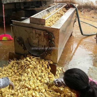 China machine use to washing potato and other industrial root vegetable taro peeler/sweet potato peeling and potato washing machine for sale