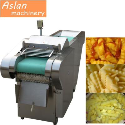 China high efficiency restaurant potato cutter/industrial zigzag potato cutting machine/vegetable cutting machine for sale