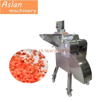 China Hotels 3mm Tomato Cube Cutting Machine /onion Potato Cube Cutting Machine for sale