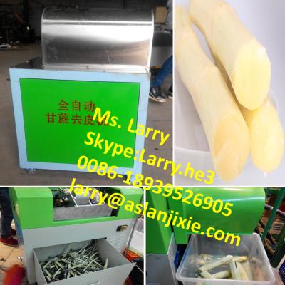 China High efficiency sugar cane peeling cutting machine/sugar cane peeler/sugar cane peeling machine for sale