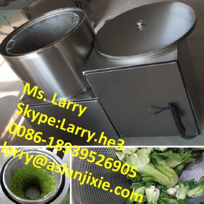 China 304 stainless steel centrifugal spinach dehydrators/centrifugal vegetable dehydrating machine/vegetable dewatering machine for sale