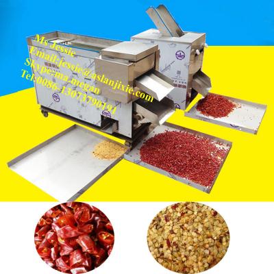 China Cutting pepper into section and removing the pepper seed/chilli peppers stainless steel machine cleaning remover/chili seed remover for sale