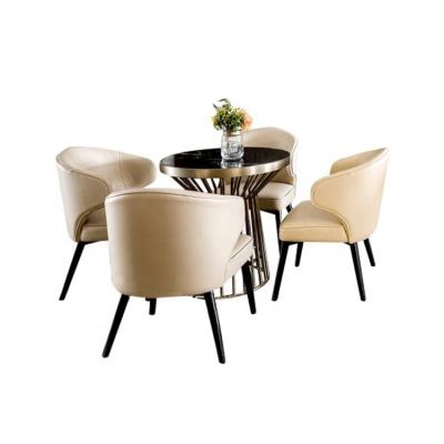 Κίνα Morden Hotel Bargain Nordic Light Luxury Single Chair And Table For Hotel Furniture προς πώληση