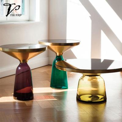 China coffee table metal bell table luxury tea coffee table for living room hotel for sale