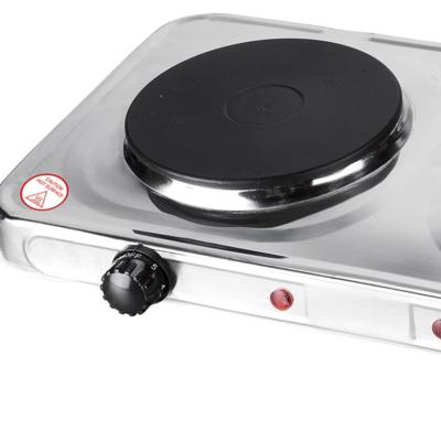 China ELECTRIC BURNER 2500W HOT PLATE adjustable temperature DOUBLE for sale