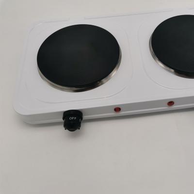 China ELECTRIC BURNER 2000W HOT PLATE adjustable temperature DOUBLE for sale