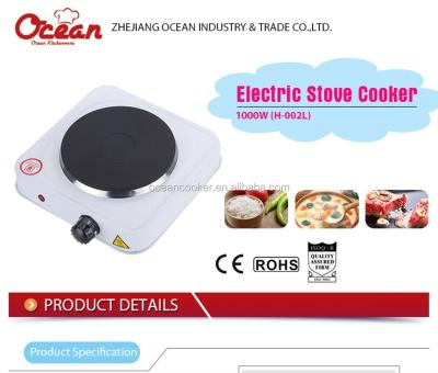 China Household ELECTRIC STOVE SINGLE BURNER 1000W for sale