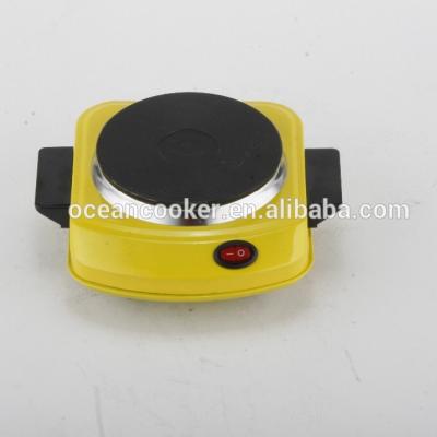 China New, Hot Selling Adjustable Temperature Mini, 500W Single Hot Plate Electric Hot Pan with CE ROHS for sale