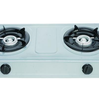 China Hotel good quality cheap gas cooker, 2021 hot sale gas cooker, double stainless steel gas cooker for sale