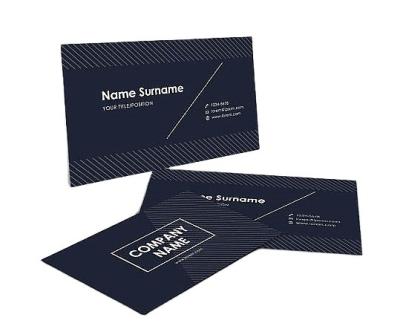 China Eco - Friendly Printing Custom Name Special Craft Paper Business Card for sale