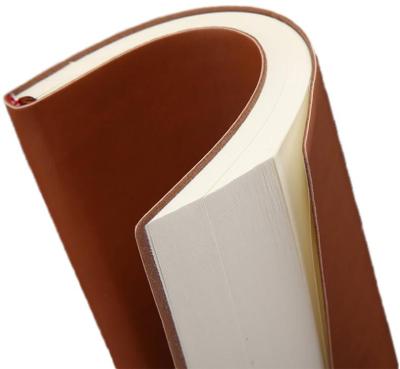 China 2022 Recycled Genuine Leather Planner Materials Events PU Book Luxury Notebook Business Planners Hardcover Book Hardcover Book Accept Customized Logo for sale